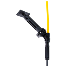 Angle Adapter (Type 1) Gooseneck with Swivel Brush Socket - Long Length
