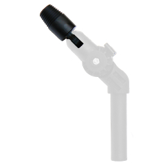 Swivel Gooseneck - Euro Screw-on Top Part