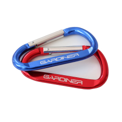 Gardiner Branded Carabiner Keyring