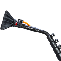 1 Box (20 units) QuicK-LoQ Carbon Gooseneck 10" (25cm) 45°
